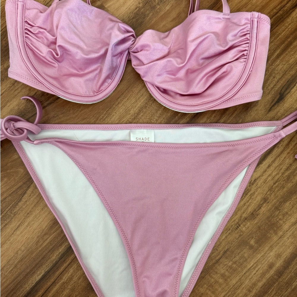 Target Pink Bikini Set